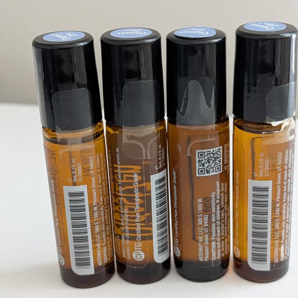 doTERRA DigestZen Roll On Essential Oil 9 ml EXP 2021 Lot of 4 Some Sealed - Picture 4 of 5